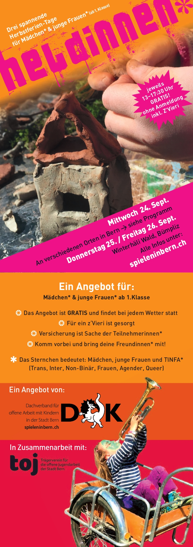 Flyer Heldinnen 2025