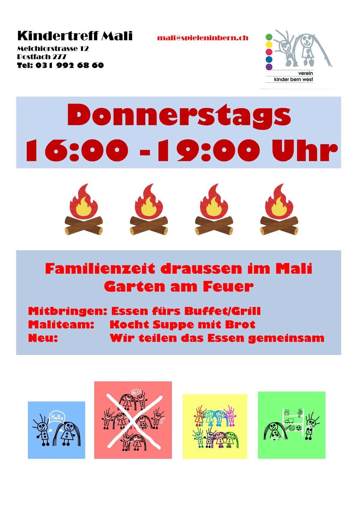 Familienzeit im Maligarten